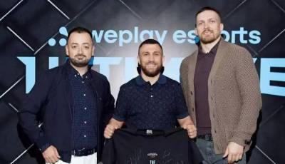 Ломаченко и Усик стали партнерами компании, которая будет проводить киберспортивные файтинг-турниры