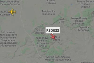 Над Саратовом замечен странный самолет, направляющийся к месту нахождения Владимира Путина