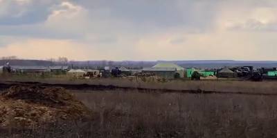 Журналисты Sky News показали лагерь российских войск под Воронежем - опубликовано видео - ТЕЛЕГРАФ