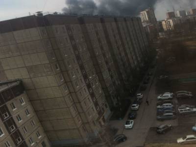 В результате пожара на «Невской мануфактуре» пострадали люди
