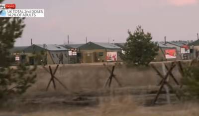 Журналисты показали лагерь войск РФ у границы Украины