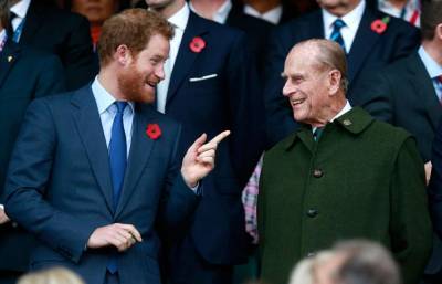 Принц Гарри прибыл в Британию на похороны своего деда принца Филиппа