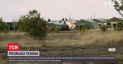 300 км от украинской границы: журналисты отсняли масштабный российский военный лагерь неподалеку Воронежа