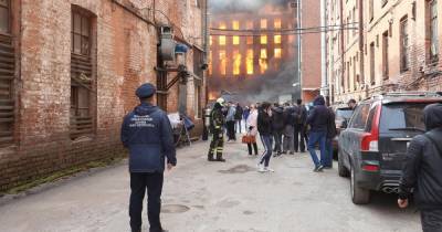 Список пострадавших при пожаре на Невской мануфактуре