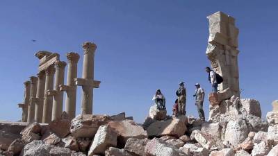 В Сирии российские специалисты приступают к работам по восстановлению Триумфальной арки