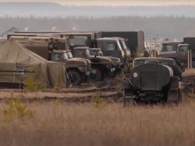 Британский телеканал заснял лагерь российских войск возле границы с Украиной
