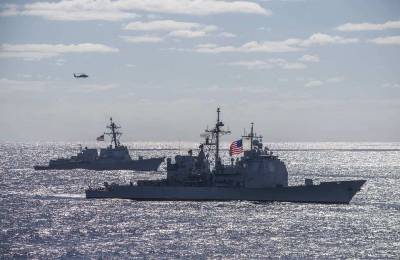 Политологи: Военные корабли США «Дональд Кук» и «Рузвельт» не помогут Украине при наступлении на Донбасс
