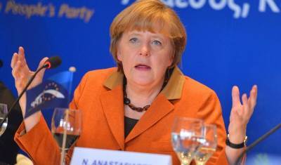 Меркель в последний раз выступила в должности канцлера в Ганновере