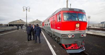 Поезд "Янтарь" из Москвы в Калининград задерживается почти на три часа