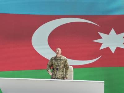 Президент Азербайджана на открытии парка трофеев из Карабаха: Баку ждет ответ - откуда у Армении "Искандеры"