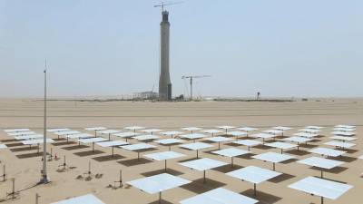 Солнечный парк в Дубае: крупнейшая в мире солнечная электростанция