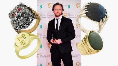Носите кольца-перстни, как у Джеймса Макэвоя на премии BAFTA