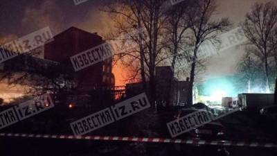 Пожар на «Невской мануфактуре» в Петербурге локализован