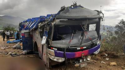 Минимум 20 человек погибли в ДТП с автобусом в Перу