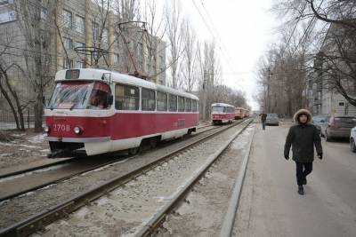 В Волгограде на улице Баррикадной отремонтируют трамвайные пути