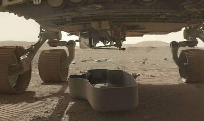Внутри первого марсианского вертолета спрятали кусочек самолета братьев Райт