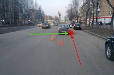 Пешеходы-нарушители дважды спровоцировали ДТП в Сыктывкаре