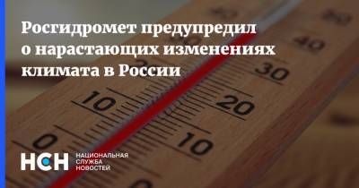 Росгидромет предупредил о нарастающих изменениях климата в России - nsn.fm