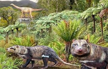 Ученые воссоздали облик зверя, жившего среди динозавров 74 миллиона лет назад