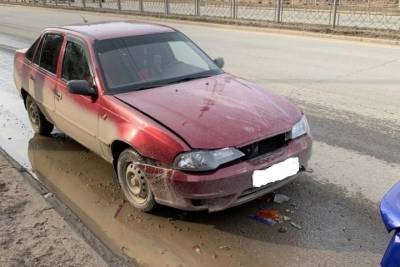 При столкновении автомашин в Йошкар-Оле пострадала пассажирка