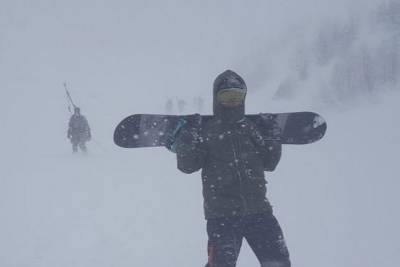 Курорт «Эльбрус» приостановил работу из-за снегопада