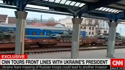 CNN выдал украинские танки за российские