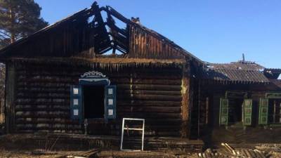 Три человека погибли при пожаре в Забайкальском крае