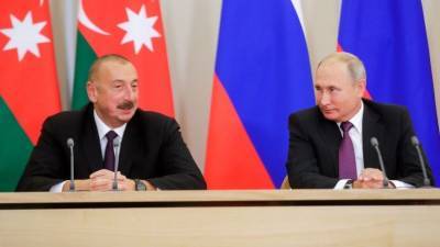 Алиев сообщил о своем разговоре с Путиным об «Искандерах»