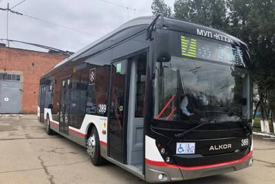 Первый краснодарский троллейбус полностью собран и укомплектован