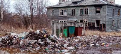 В Карелии город Питкяранта утопает в мусоре (ФОТО)
