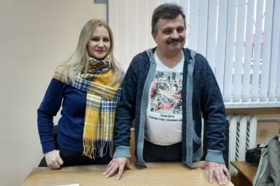 В Докшицах задержаны журналисты Дмитрий Лупач и Елена Шабуня