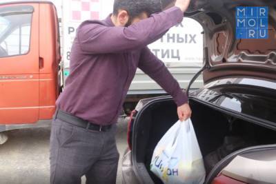 200 семей Хасавюрта получили продуктовые наборы – администрация города