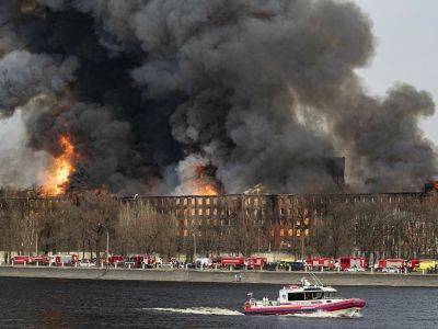 Причиной пожара на "Невской мануфактуре" мог стать поджог