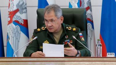 Шойгу оценил концентрацию войск США и НАТО у российских границ