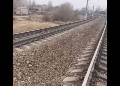 В Смоленской области поезд сбил человека – соцсети