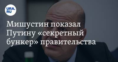 Мишустин показал Путину «секретный бункер» правительства