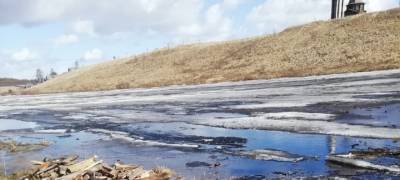 Кабель связи в селе на севере Карелии унесло вместе со льдом на реке