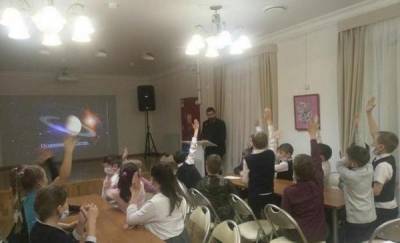 В Ялуторовске для детей организовали "космическую" игру