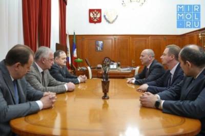 Сергей Меликов провел рабочую встречу с Главой Рособрнадзора Анзором Музаевым