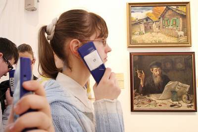 Аудиогид появился в Мурманской областной специальной библиотеке для слепых и слабовидящих