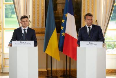 СМИ: Встреча Зеленского и Макрона состоится в Париже 16 апреля