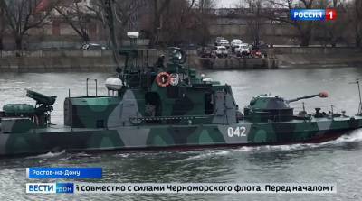 15 судов Каспийской флотилии отправятся из Ростова в Черное море