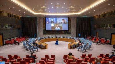 Совбез ООН прекратил трансляцию заседания после комментария России