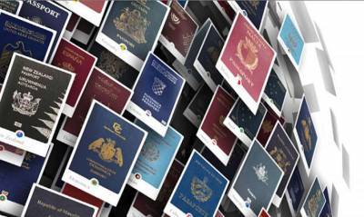 Украина значительно продвинулась вверх в рейтинге паспортов