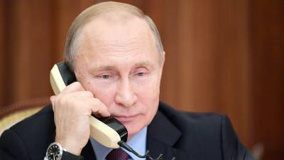Путин поговорил по телефону с еще одним президентом