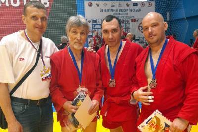72-летний липчанин выиграл чемпионат России по самбо