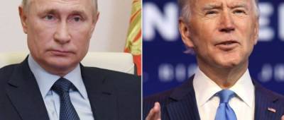 Байден призвал Путина снизить напряженность на границах с Украиной и в Крыму