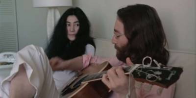 В Сеть выложили уникальные кадры с Джоном Ленноном, снятые в 1969 году (видео)