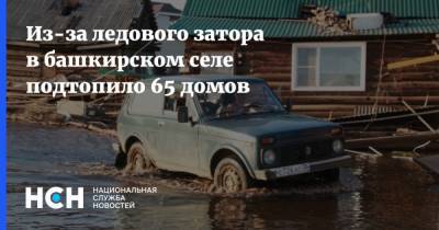 Из-за ледового затора в башкирском селе подтопило 65 домов
