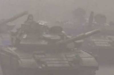 Под Донецком зафиксировано большое количество танков